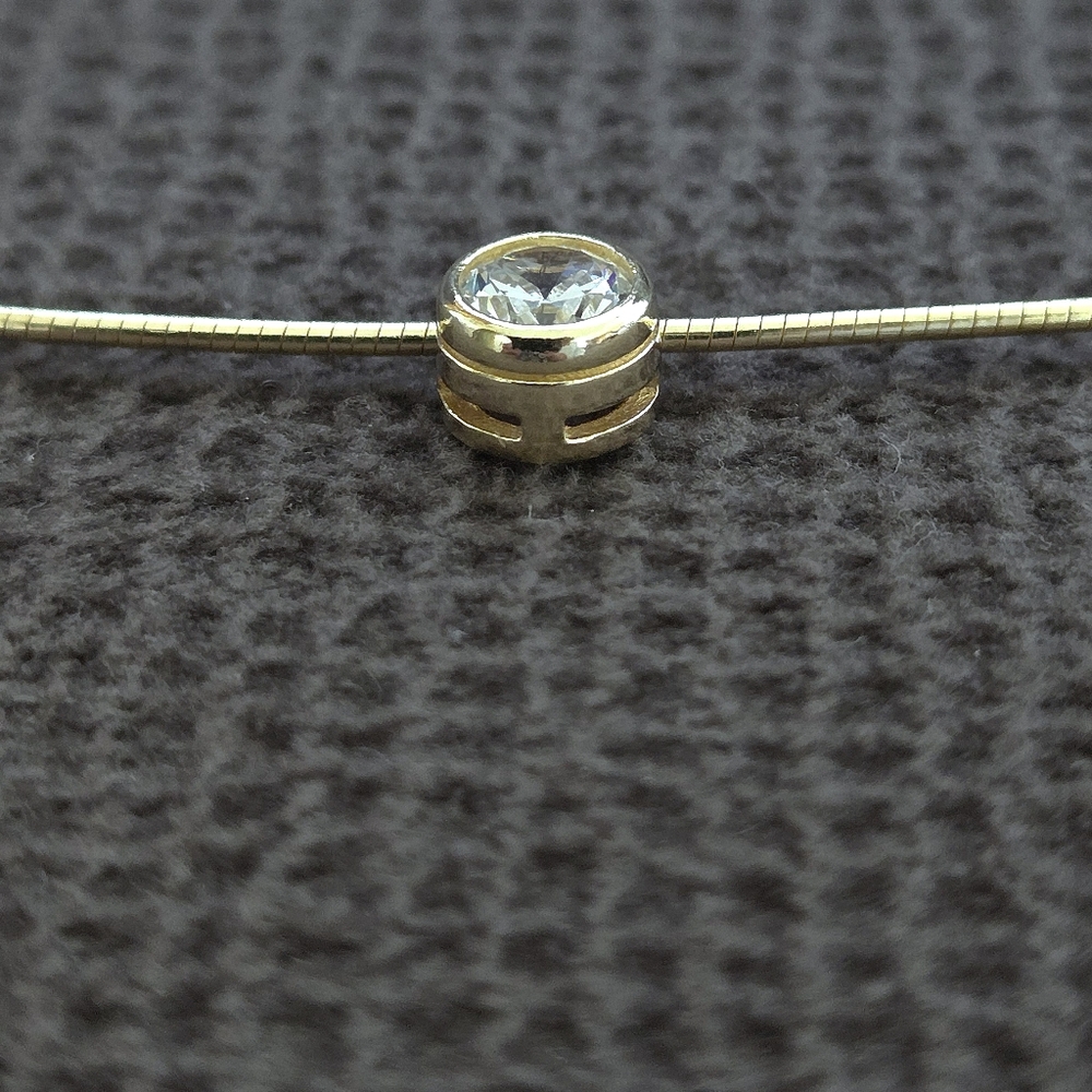 Mia Fiore Cubic Zirconia💎 Slider Necklace - NWT - Picture 10 of 16